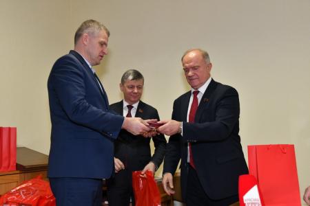 Г.А. Зюганов вручил премии «Слово к народу» за 2018 год