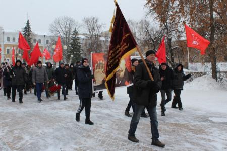 Пензенцы почтили память Владимира Ильича Ленина