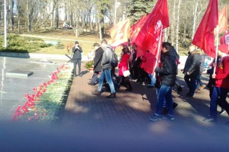 Лидер ставропольских коммунистов Виктор Гончаров: Имя и дело Ленина переживёт века!