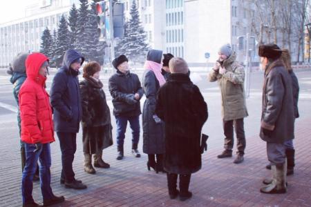 День памяти В.И.Ленина в Кызыле