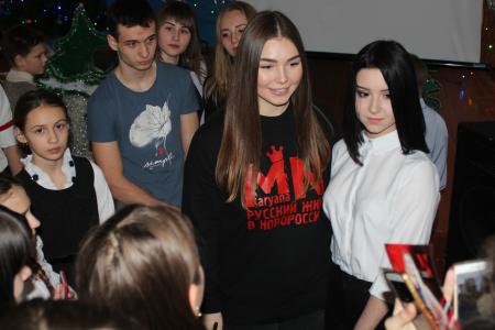 Марьяна Наумова в восемнадцатый раз посетила школы Донбасса