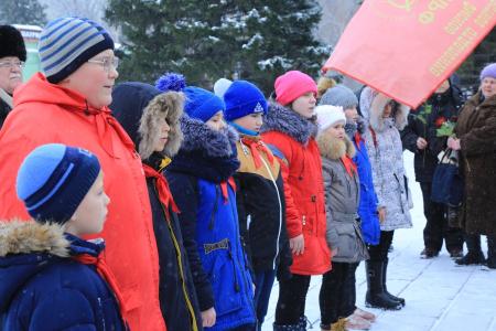 День памяти Ленина в Омске