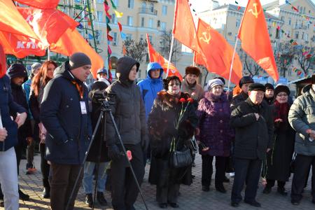 «Из сердца его не убрать!» В День памяти В.И. Ленина астраханские коммунисты провели митинг