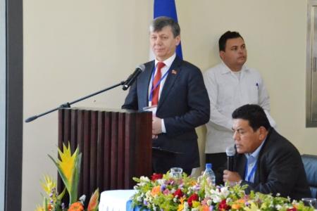 Дмитрий Новиков представил КПРФ на Форуме мира и солидарности с Никарагуа