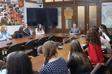 Д.Г. Новиков рассказал о КПРФ и её инициативах участникам олимпиады «Я – профессионал»