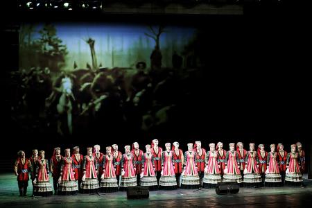 Видеорепортаж из Ростова-на-Дону с международного фестиваля единения братских народов России и Украины