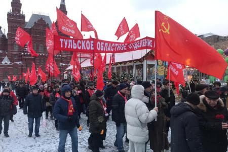 Тульские коммунисты почтили память В.И. Ленина
