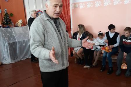 Рязанская область. В  Касимовском  районе прошла  пионерская  елка
