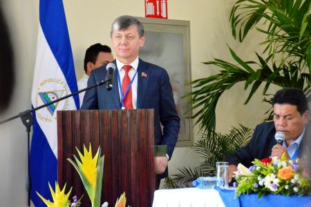 Дмитрий Новиков представил КПРФ на Форуме мира и солидарности с Никарагуа