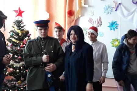 Рязанская область. В  Касимовском  районе прошла  пионерская  елка