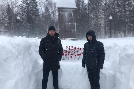 Жители Сахалина почтили память основателя СССР В.И. Ленина