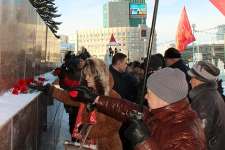 Челябинские коммунисты почтили память В.И. Ленина