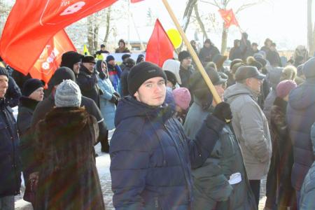 Белгородские коммунисты собрали массовый митинг против введения новых поборов с населения