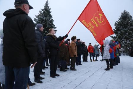 День памяти Ленина в Омске