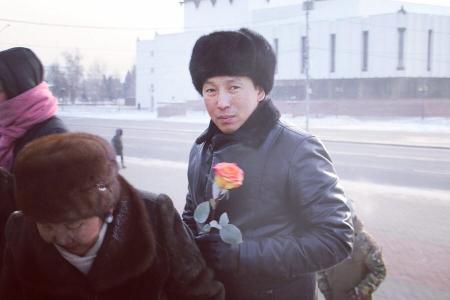 День памяти В.И.Ленина в Кызыле