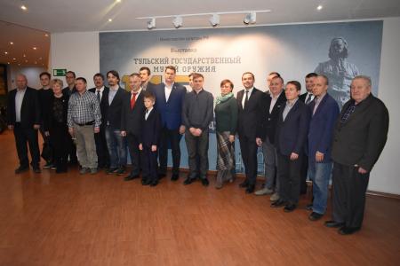 Ю.В. Афонин торжественно открыл в Туле турнир по быстрым шахматам «V мемориал Героя Социалистического Труда В.А.Стародубцева»