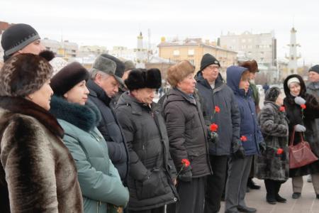В столице Забайкалья коммунисты почтили память В.И. Ленина