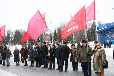 Саратовские коммунисты почтили память В.И. Ленина