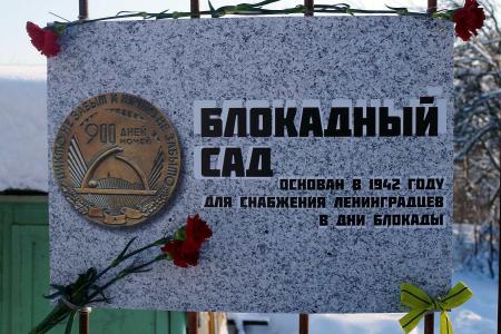 Ленинградские комсомольцы провели серию мероприятий, посвящённых 75-й годовщине снятия блокады