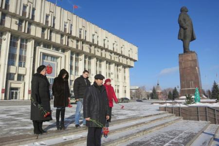 Тульские коммунисты почтили память В.И. Ленина