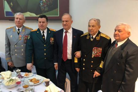 Г.А. Зюганов принял участие в торжественном мероприятии по случаю юбилея генерала армии М.А. Моисеева