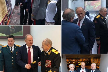Г.А. Зюганов принял участие в торжественном мероприятии по случаю юбилея генерала армии М.А. Моисеева
