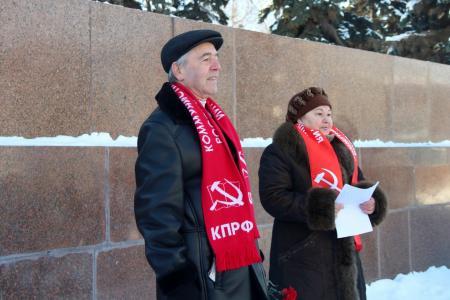 Челябинские коммунисты почтили память В.И. Ленина