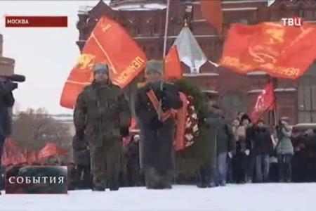 Освещение федеральным телевидением  мероприятий КПРФ, посвященных 95-летию со дня смерти В. И. Ленина 21 января 2019 года