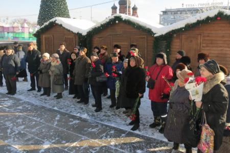 Тульские коммунисты почтили память В.И. Ленина