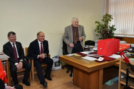 Г.А. Зюганов вручил премии «Слово к народу» за 2018 год
