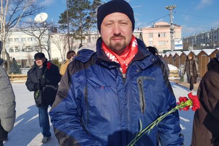Жители Сахалина почтили память основателя СССР В.И. Ленина