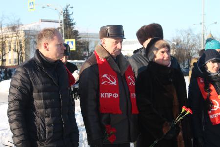 День памяти вождя трудового народа в Пскове