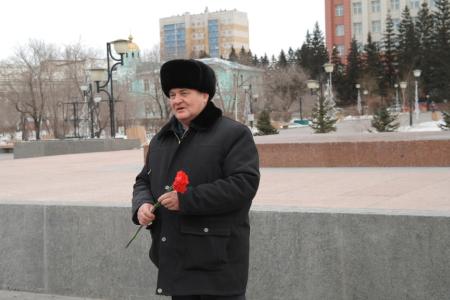В столице Забайкалья коммунисты почтили память В.И. Ленина
