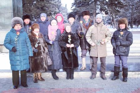 День памяти В.И.Ленина в Кызыле