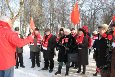 Митинг в память о Ленине прошёл в Костроме