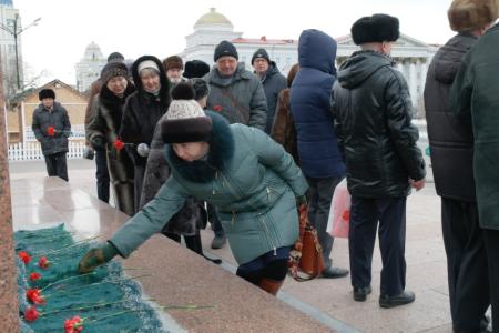 В столице Забайкалья коммунисты почтили память В.И. Ленина
