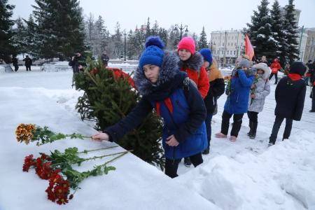 День памяти Ленина в Омске