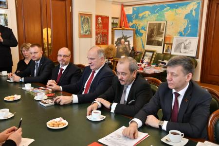 Состоялась встреча лидера КПРФ Г.А. Зюганова с руководством Межпарламентской ассамблеи православия