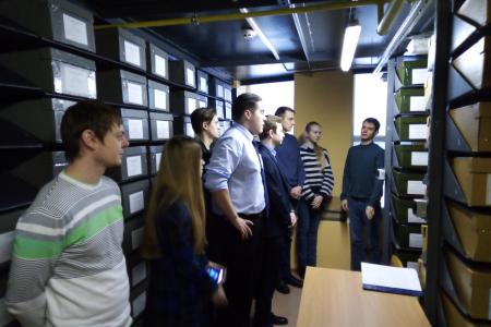 Белгородские комсомольцы посетили выставку, посвященную 65-летию области