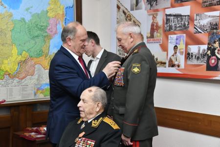 В Государственной Думе состоялось торжественное мероприятие по случаю Дня Советской Армии и Военно-Морского Флота