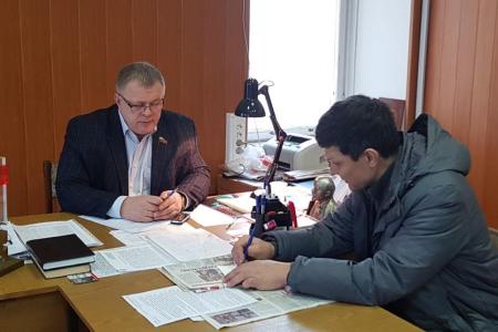 Московская область. Депутат Александр Наумов посетил с рабочим визитом г.о. Серпухов