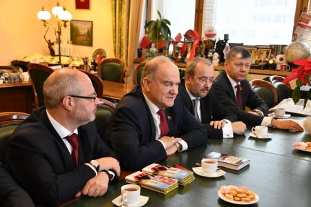 Состоялась встреча лидера КПРФ Г.А. Зюганова с руководством Межпарламентской ассамблеи православия