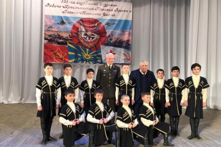Республика Северная Осетия – Алания. Во Владикавказе прошло торжественное празднование 101-й годовщины Рабоче-Крестьянской Красной Армии и Военно-Морского Флота