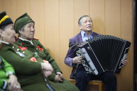 В Туврескоме КПРФ в рамках празднования 74-летия Великой Победы прошла конференция общественного движения "Дети Войны"