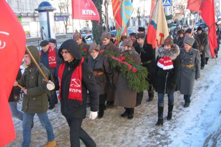 Калуга. Слава Советской Красной Армии!
