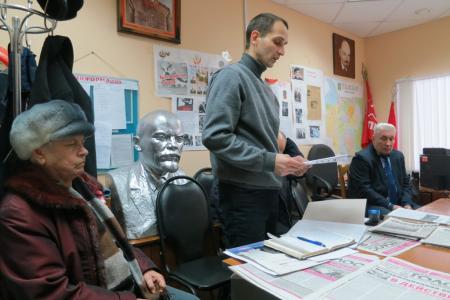 Секретари Тамбовского обкома КПРФ посетили собрания первичных отделений