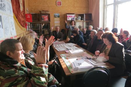 Секретари Тамбовского обкома КПРФ посетили собрания первичных отделений