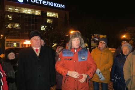 Жители Тамбова вышли на улицу, чтобы защитить городской сквер от застройки