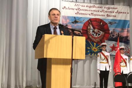 Республика Северная Осетия – Алания. Во Владикавказе прошло торжественное празднование 101-й годовщины Рабоче-Крестьянской Красной Армии и Военно-Морского Флота