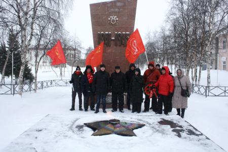 Ненецкий АО. 101-ю годовщину создания Красной Армии отметили в Нарьян-Маре